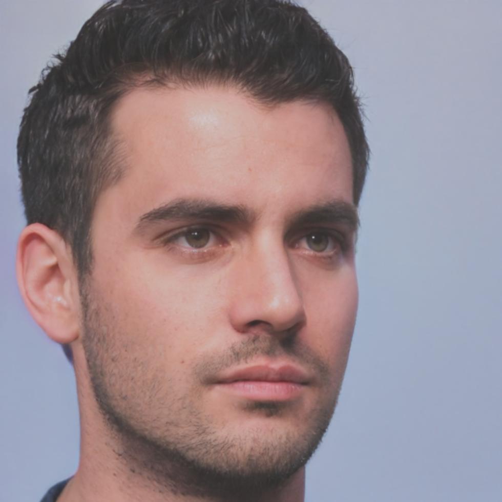 Retrato de Rubén Salgado, participante del curso